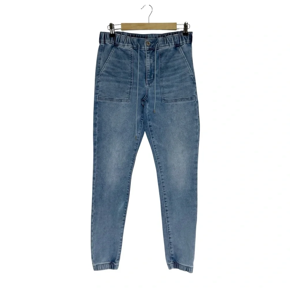 American Eagle Cozy Next‎ Level Stretch Cotton Blend Medium Wash 10 Long